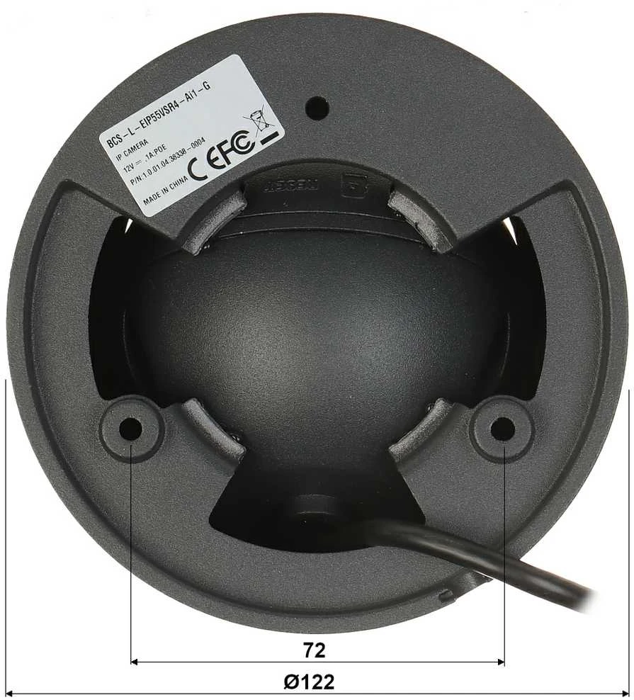 Kamera BCS LINE BCS-L-EIP55VSR4-Ai1-G