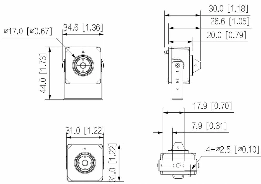 Kamera BCS LINE BCS-L-PIP14FW