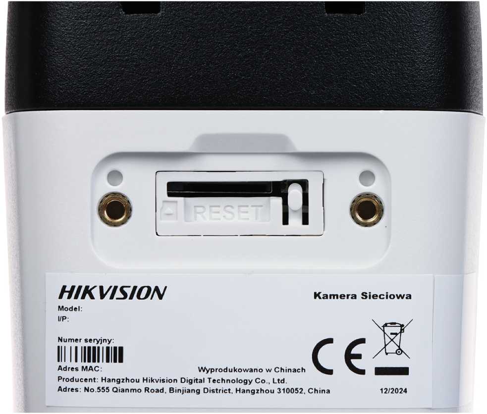 IP KAMERA DS-2CD1083G2-LIUF/SL(2.8MM)PL Smart Hybrid Light - 8 Mpx 4K UHD Hikvision