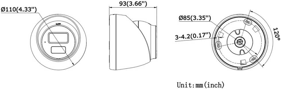 HIKVISION IP KAMERA DS-2CD1341G2-LIU 2.8MM EN