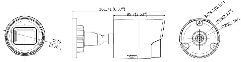 Hikvision | IP kamera | DS-2CD2046G2-IU | Kulka | 4 MP | 2,8 mm | IP67 | H.264 ir H.265 | micro SD/SDHC/SDXC, iki 256 GB