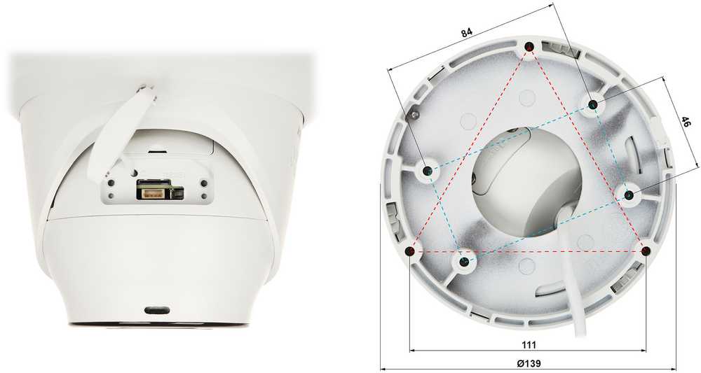 Hikvision kupolas DS-2CD2387G2H-LISU/SL F2.8 (balta, 8 MP, 30 m. IR; 30 m. LED, hibridinė šviesa)