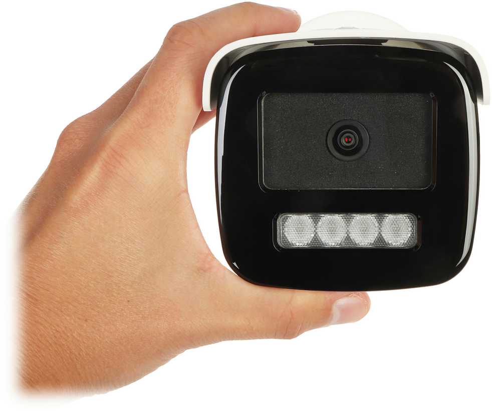 Hikvision Pro Series with AcuSense DS-2CD2T43G2-2LI(2.8MM) apsaugos stebėjimo kamera Kulka (forma) IP apsaugos kamera Lauke 2688 x 1520 pikseliai Lubos / siena
