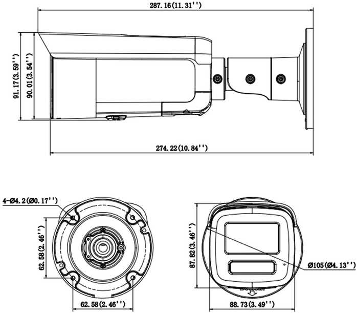 Hikvision DS-2CD2T47G3-LIS2UY/SL 2,8 mm PL