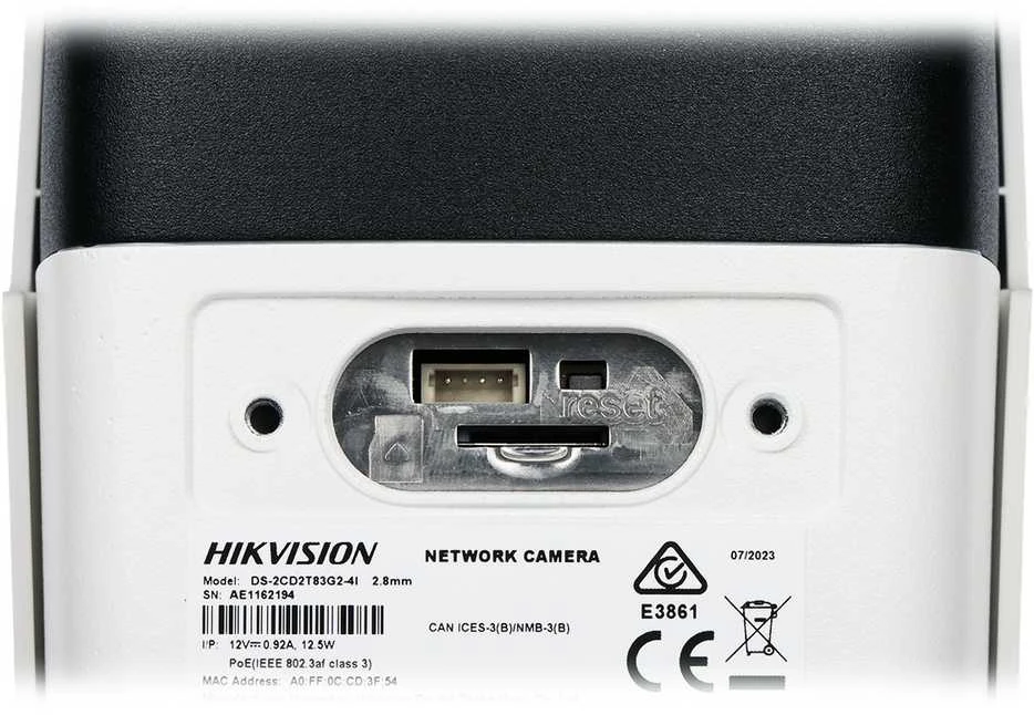 Hikvision kulka DS-2CD2T83G2-4I F2.8 (balta, 8 MP, 80 m. IR, AcuSense)
