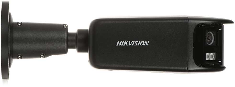 IP KAMERA DS-2CD2T87G2P-LSU/SL(4MM)(C)/Juodas PANORAMINĖ ColorVu - 7.4 Mpx 2 x 4 mm Hikvision