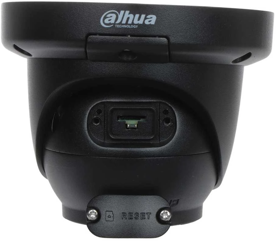 IP KAMERA IPC-HDW3649QM-S-IL-0280B-Juodas WizSense išmanioji dviguba šviesa - 6 Mpx 2.8 mm DAHUA