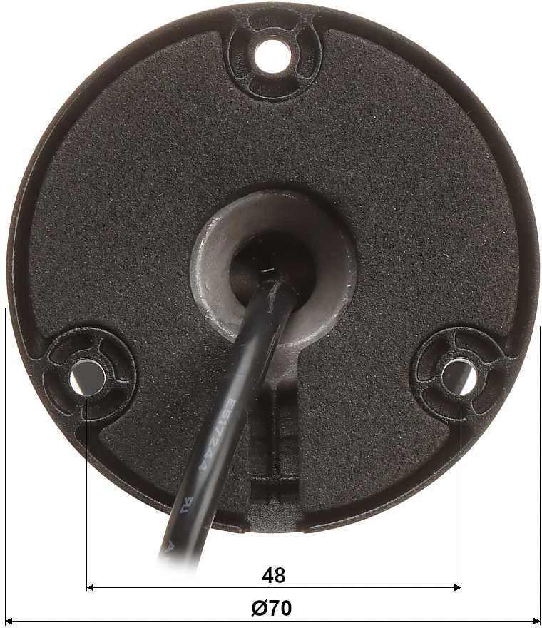 Dahua IP kam.cilindr. 4MP STARLIGHT,1/2.9” 2.8mm. 95° F1.6, 25fps, IR+LED 30m, WDR, IVS, IP67,MIC