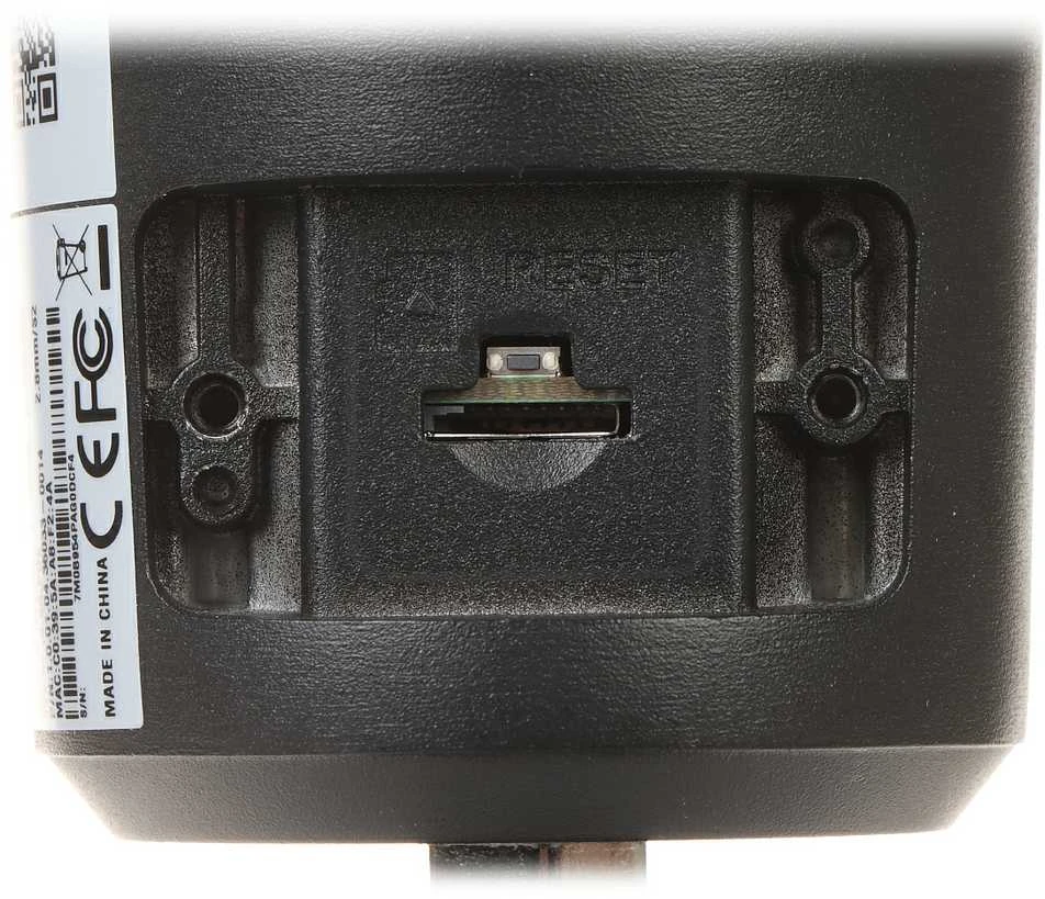 Dahua IP kam.cilindr. 4MP STARLIGHT,1/2.9” 2.8mm. 95° F1.6, 25fps, IR+LED 30m, WDR, IVS, IP67,MIC