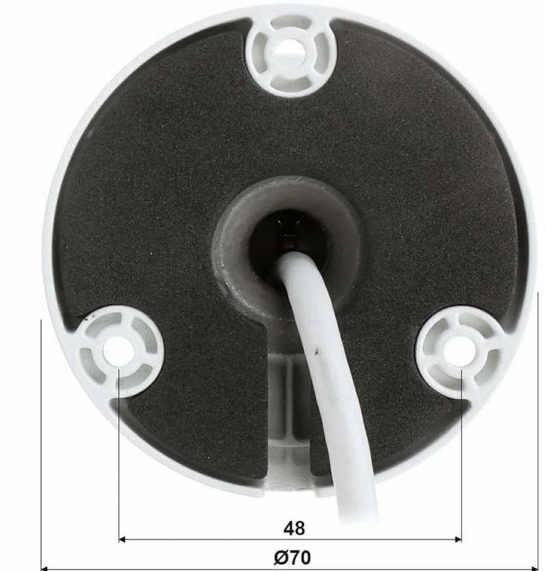 Dahua Technology IP KAMERA IPC-HFW2649S-S-IL-0280B Išmanusis dvigubas apšvietimas WizSense - 6 Mpx 2.8 mm DAHUA