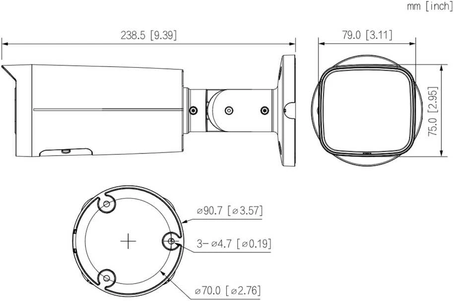 IP KAMERA IPC-HFW2649T-ZAS-IL-27135 Išmanus dvigubas apšvietimas 6 Mpx 2.7 ... 13.5 mm - MOTORIZUOJAMAS PRIARTINIMAS DAHUA