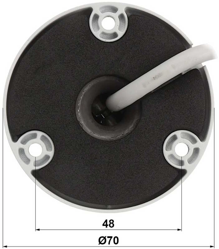 IP KAMERA IPC-HFW3649E-AS-IL-0280B AcuPick WizSense 6 Mpx 2.8 mm DAHUA