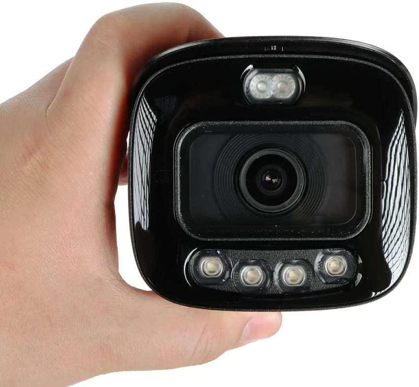 IP KAMERA IPC-HFW3849T1-AS-PV-0280B-PRO-Juodas TiOC WizSense Full-Color - 8.3 Mpx 4K UHD 2.8 mm DAHUA