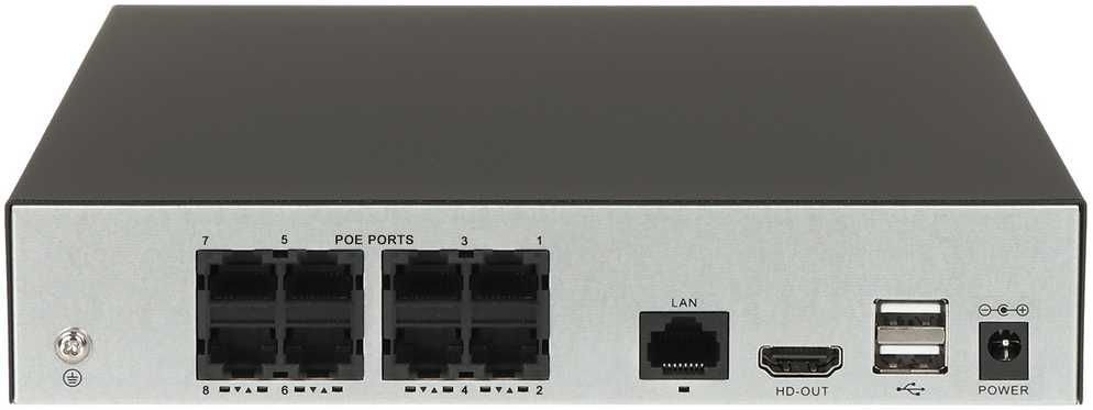 Carruzzo IP Recorder APTI-N0921-8P-I3 9 ch., 8 PoE