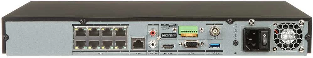 IP REGISTRATORIUS DS-7608NXI-I2/8P/S(E) 8 KANALŲ, 8 PoE ACUSENSE Hikvision