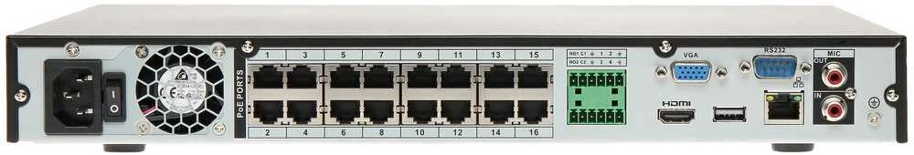 IP REGISTRATORIUS NVR4216-16P-4KS3 16 KANALŲ, 16 PoE DAHUA