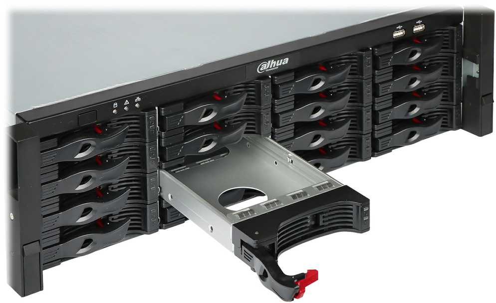 IP REGISTRATORIUS NVR5064-EI 64 KANALAI +eSATA WizSense DAHUA