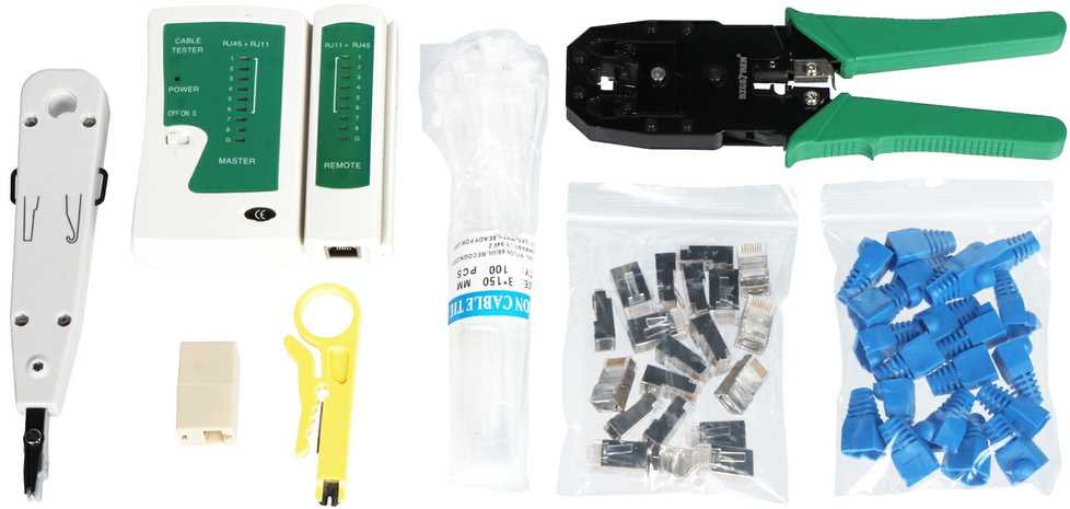 Samsung Kabelių testeris - 6 viename tinklo rinkinys 23547