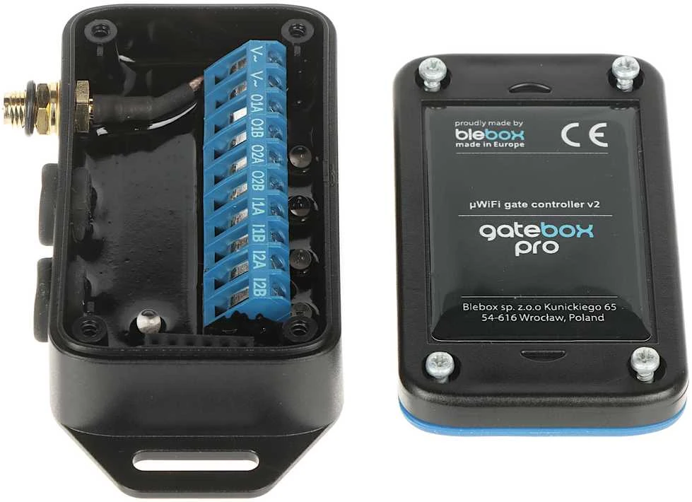 BleBox GateBoxPro - WiFi vartų valdiklis - Android / iOS