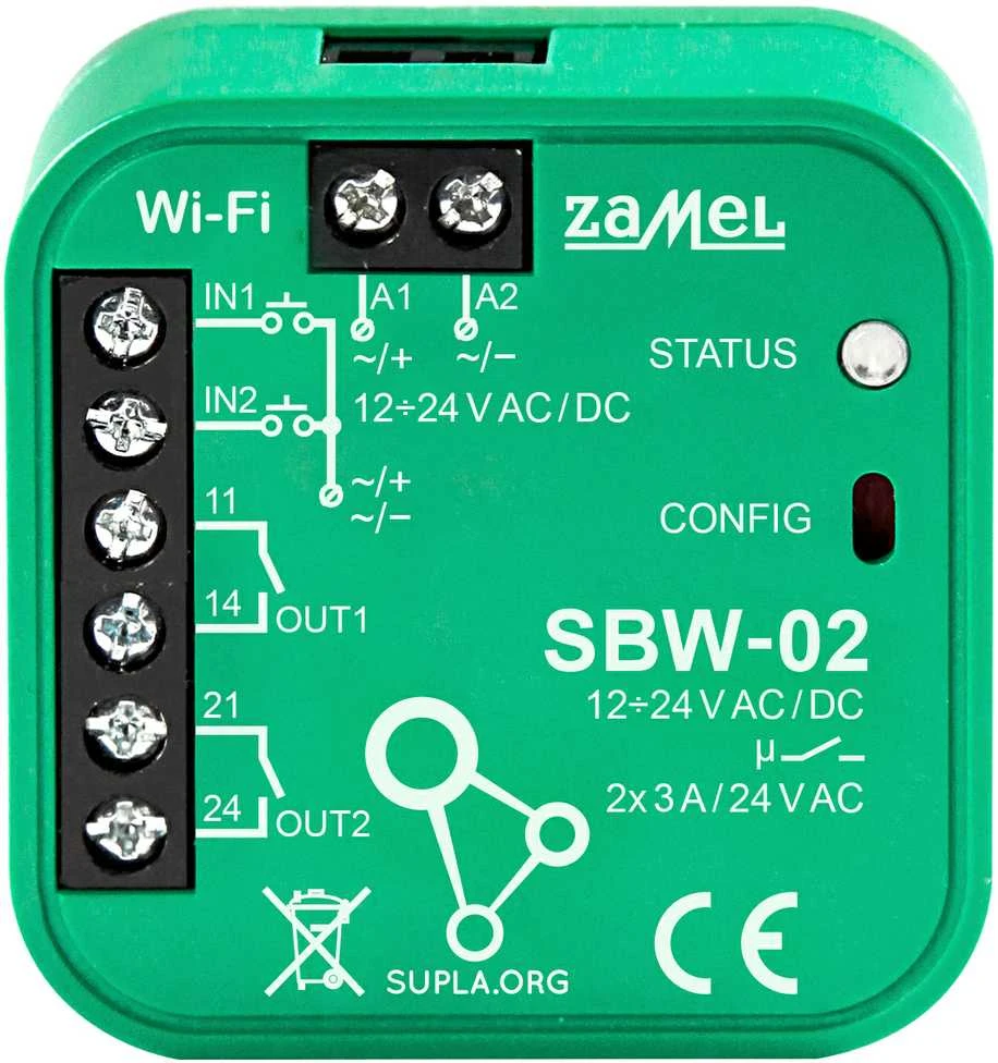 Zamel Supla SBW-02 vartų WiFi valdiklis