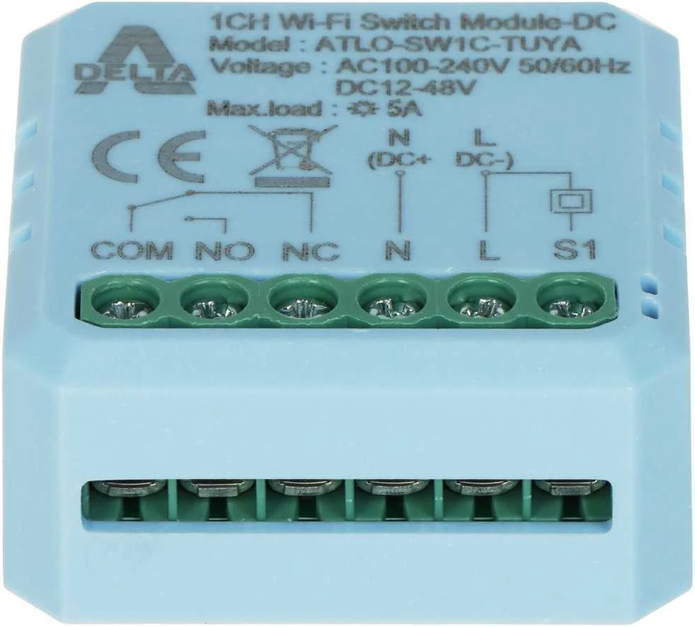 SMART SWITCH ATLO-SW1C-TUYA Wi-Fi, Tuya Smart