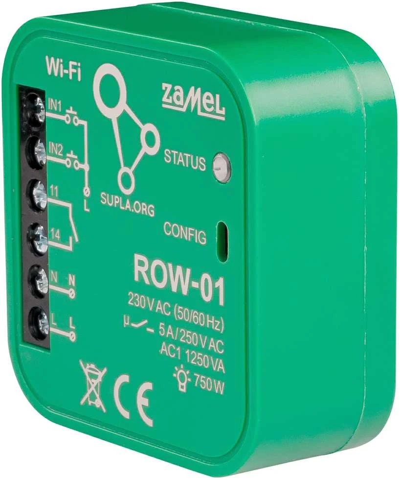 Zamel Supla ROW-01 1x230V WiFi valdiklis