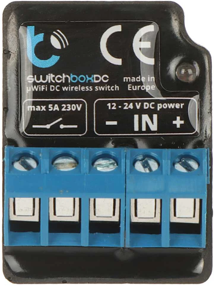 Blebox SwitchBox DC - WiFi jungiklis