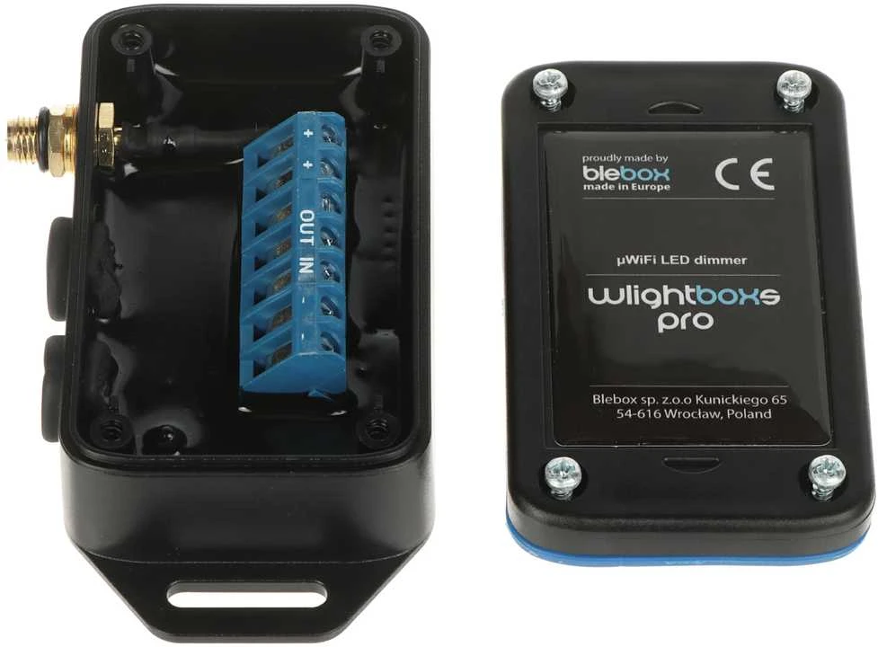 BleBox wLightBoxS Pro - WiFi LED valdiklis - Android/iOS programa