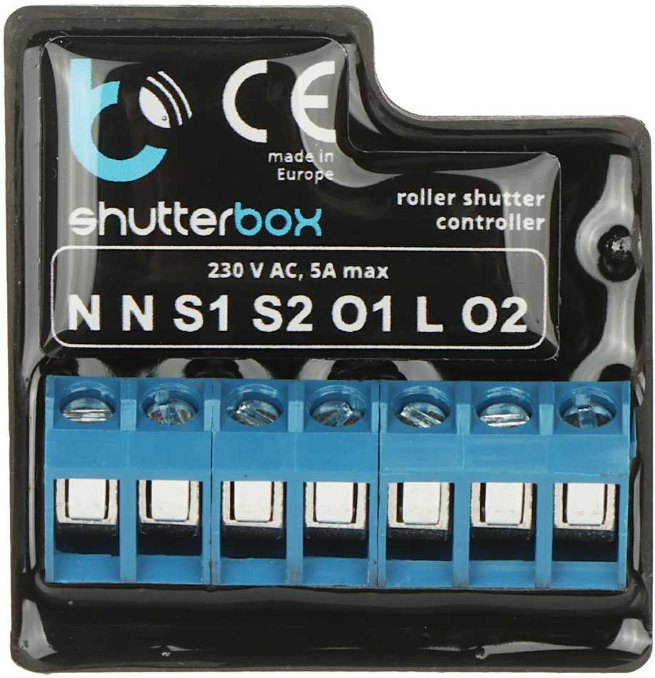 Blebox shutterBox v2.0 wifi valdomas elektrinių langų ir durų žaliuzių valdiklis