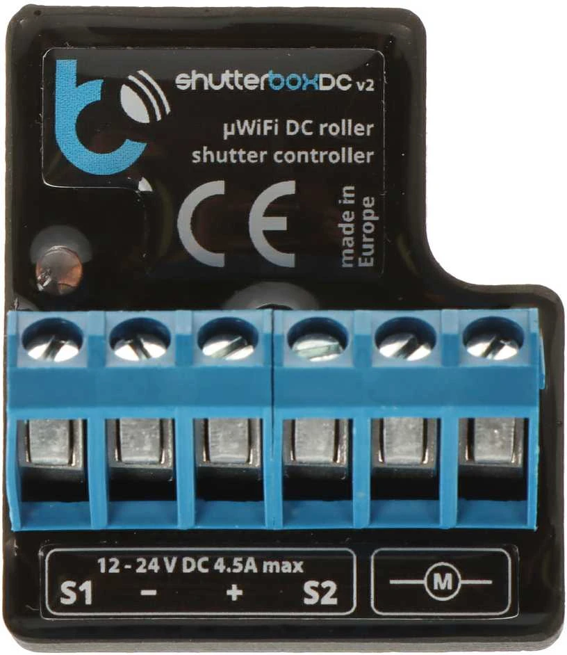 BleBox shutterBoxDC v2 - WiFi roletų valdiklis - Android/iOS programa