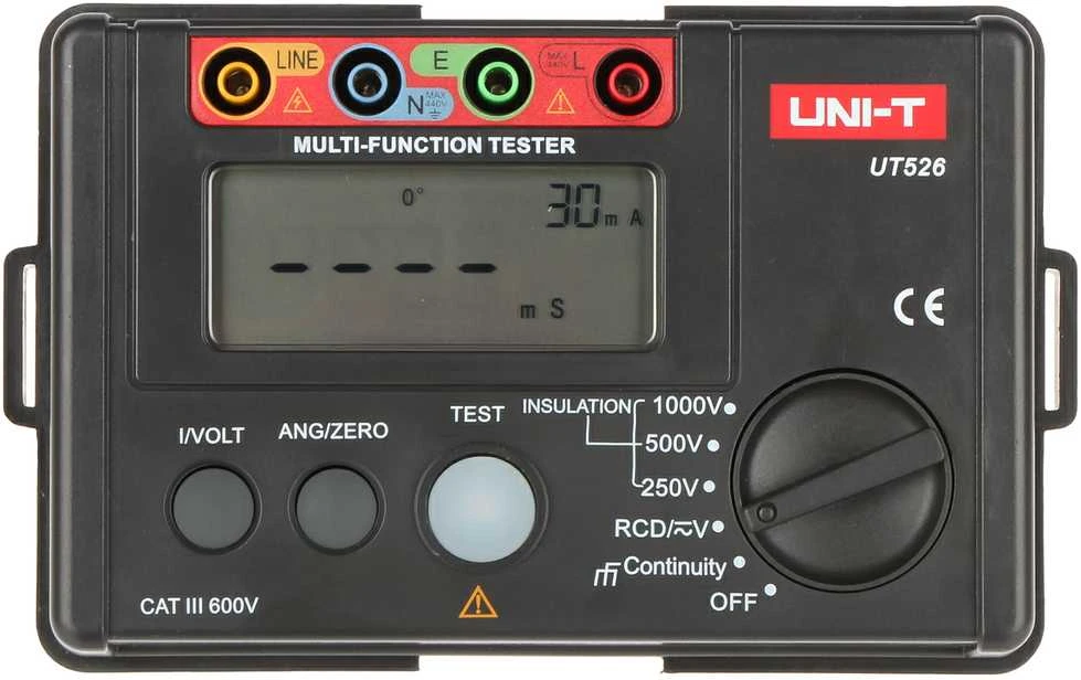 Izoliacijos varžos matuoklis Uni-t UT526