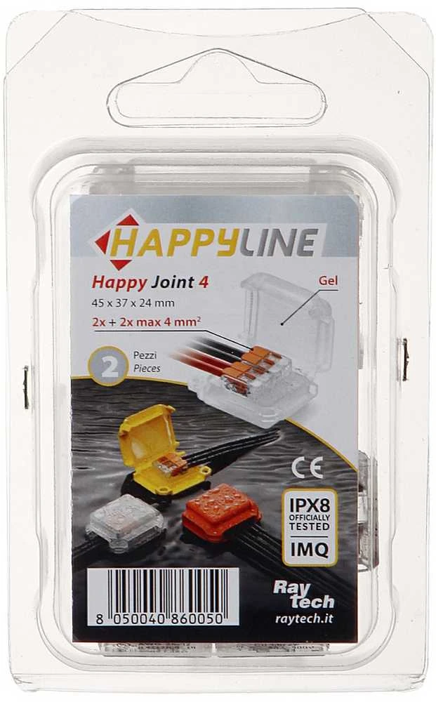 JUNGIMO DĖŽUTĖ GELBOX HAPPY-JOINT-4 IP68 RayTech