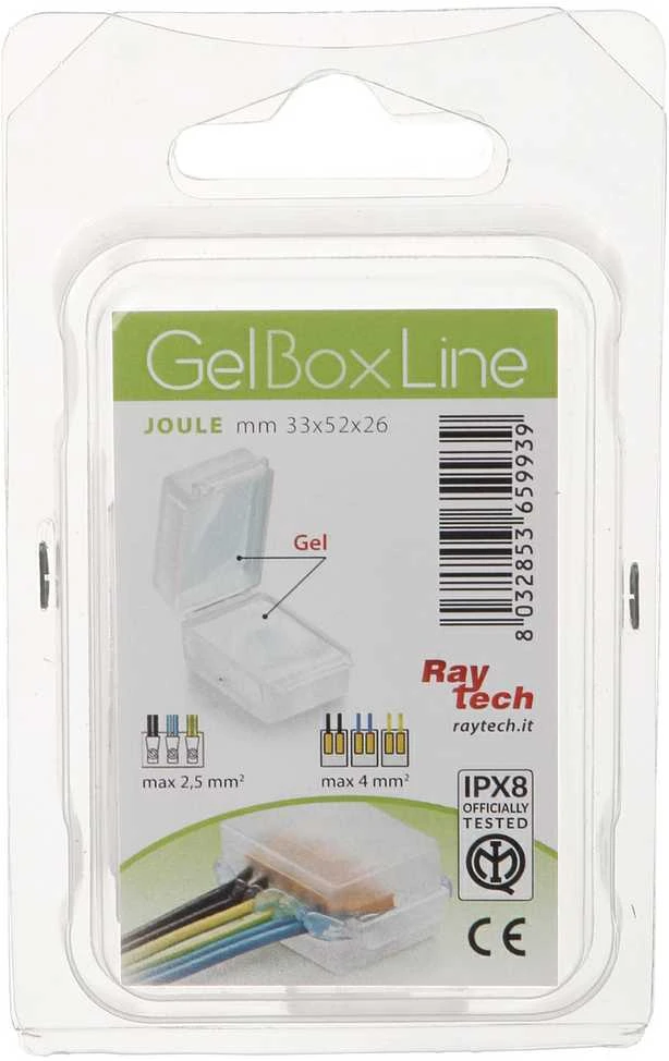 JUNGIMO DĖŽUTĖ GELBOX JOULE IP68 RayTech