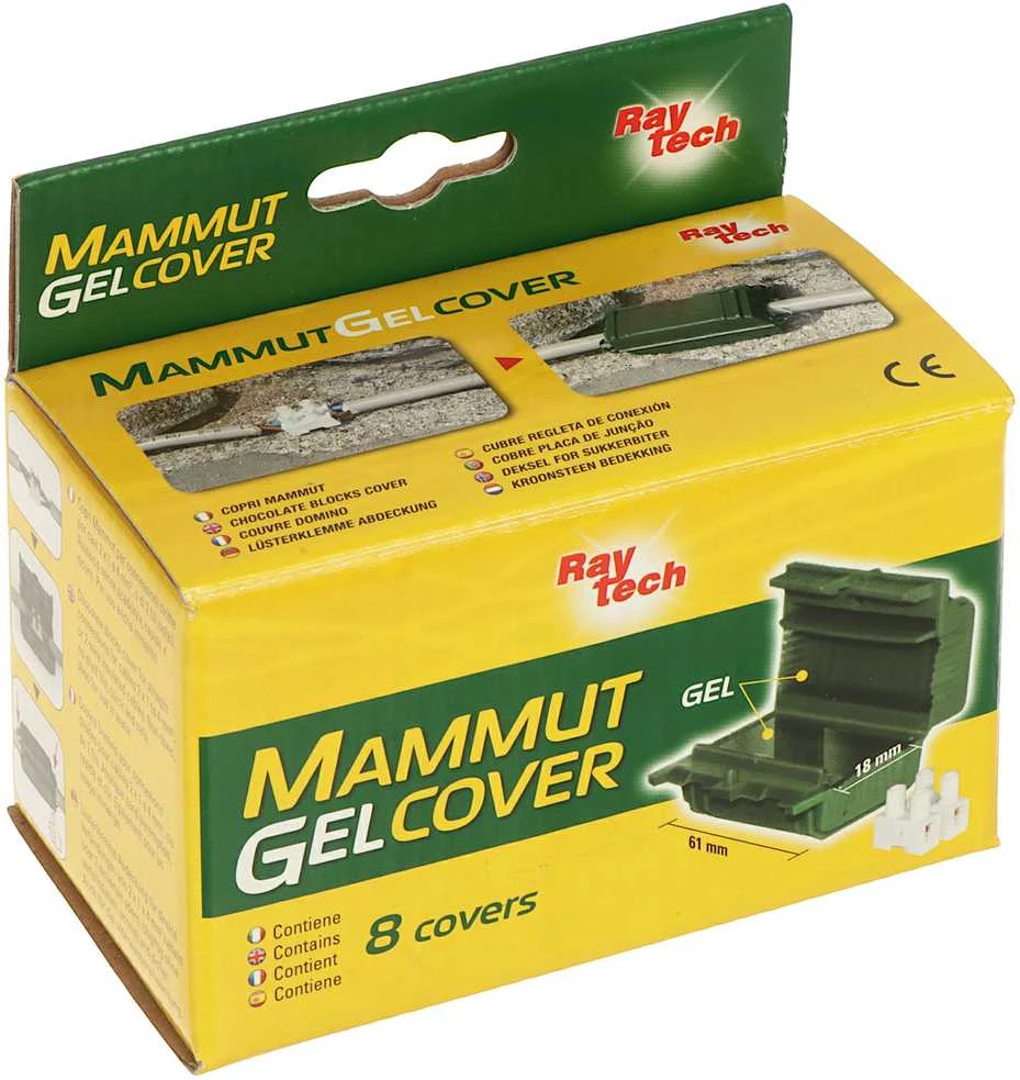 JUNGIMO DĖŽUTĖ GELBOX MAMMUT-GEL IP68 RayTech