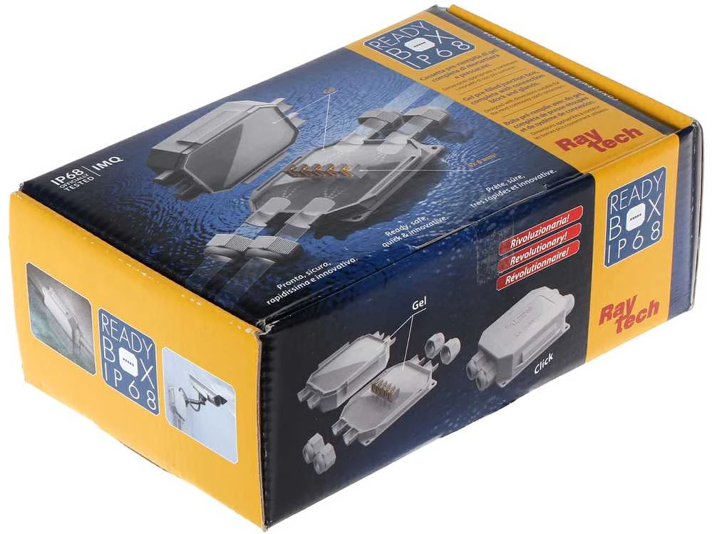 JUNGIMO DĖŽUTĖ GELBOX READY-BOX IP68 RayTech