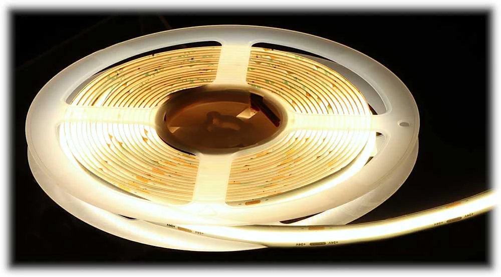 Mw Lighting Mw Power COB LED juosta 12W 4000K 24V 480LED/m 5metrai IP20