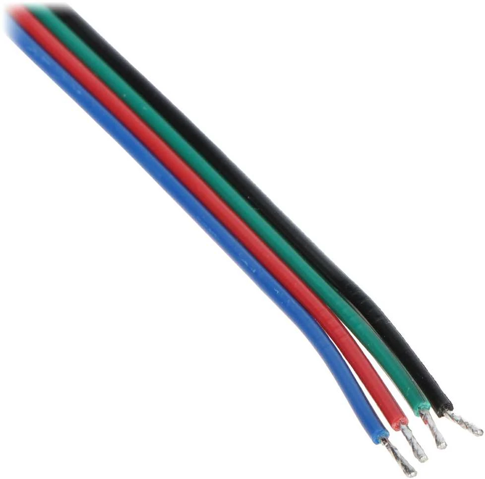 LED juosta LED-COB-24V/14W-RGB/5M MW Lighting