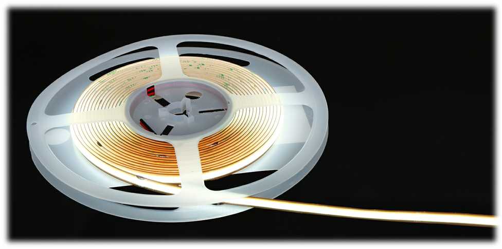 Mpl Power Mw Apšvietimas TAŚMA LED LED-FC-COB-12V/13W-CW/5M Free Cut – 6000 K MW apšvietimas