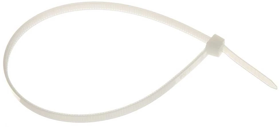 Spacetronik Užtraukiami kabelių dirželiai 250x4,2mm 100vnt., balti