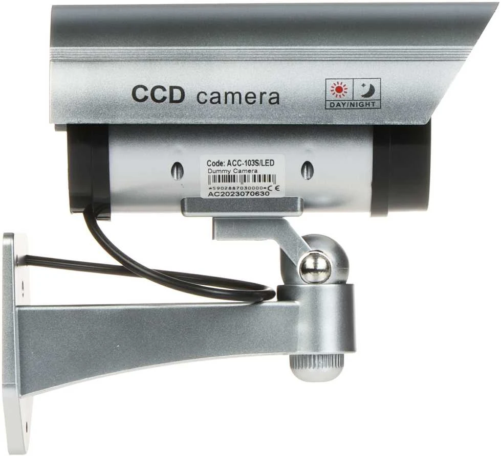 TST Vaizdo stebėjimo kameros muliažas (imitacija) ACC-103S/LED