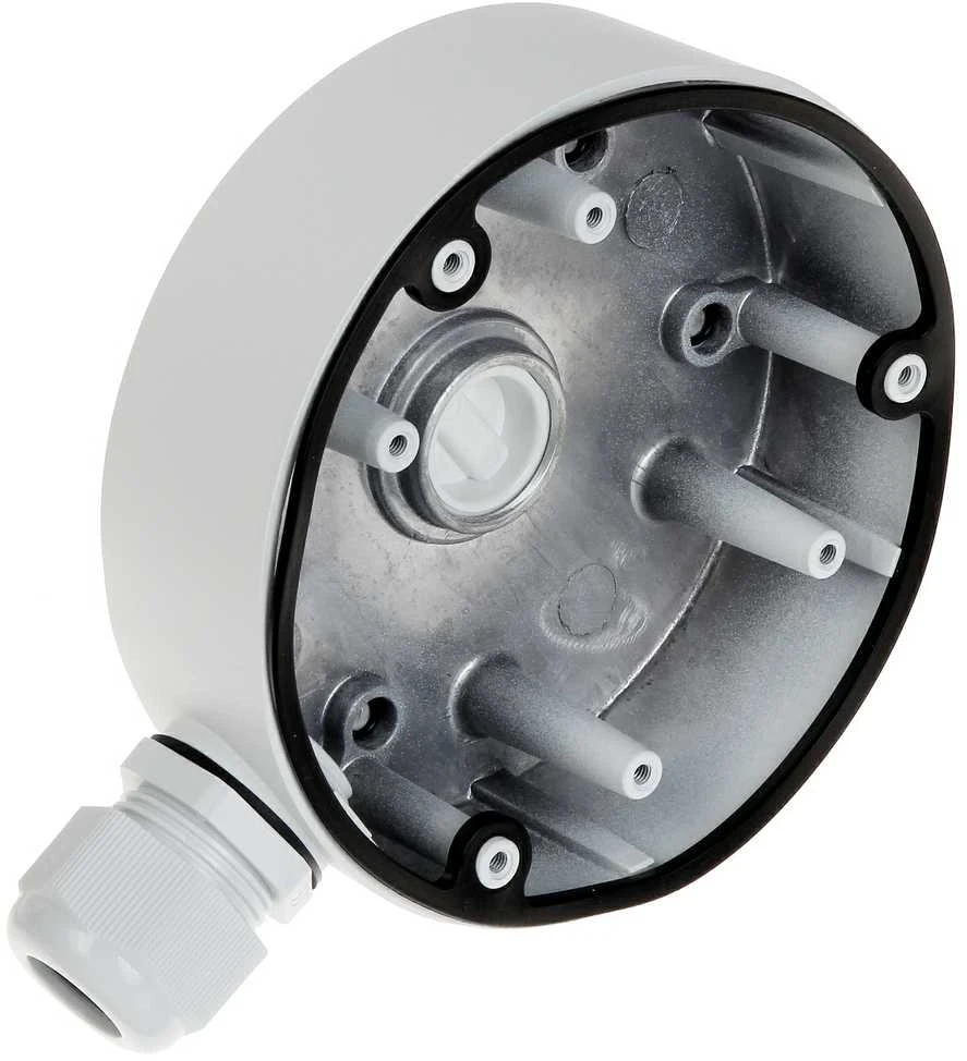 Hikvision | Kameros jungiamoji dėžutė | DS-1280ZJ-DM21 | Lubos | Skirta DS-2CD2712F-I - DS-2CD2712F-IS - DS-2CD2732F-I - DS-2CD2732F-IS | Baltas