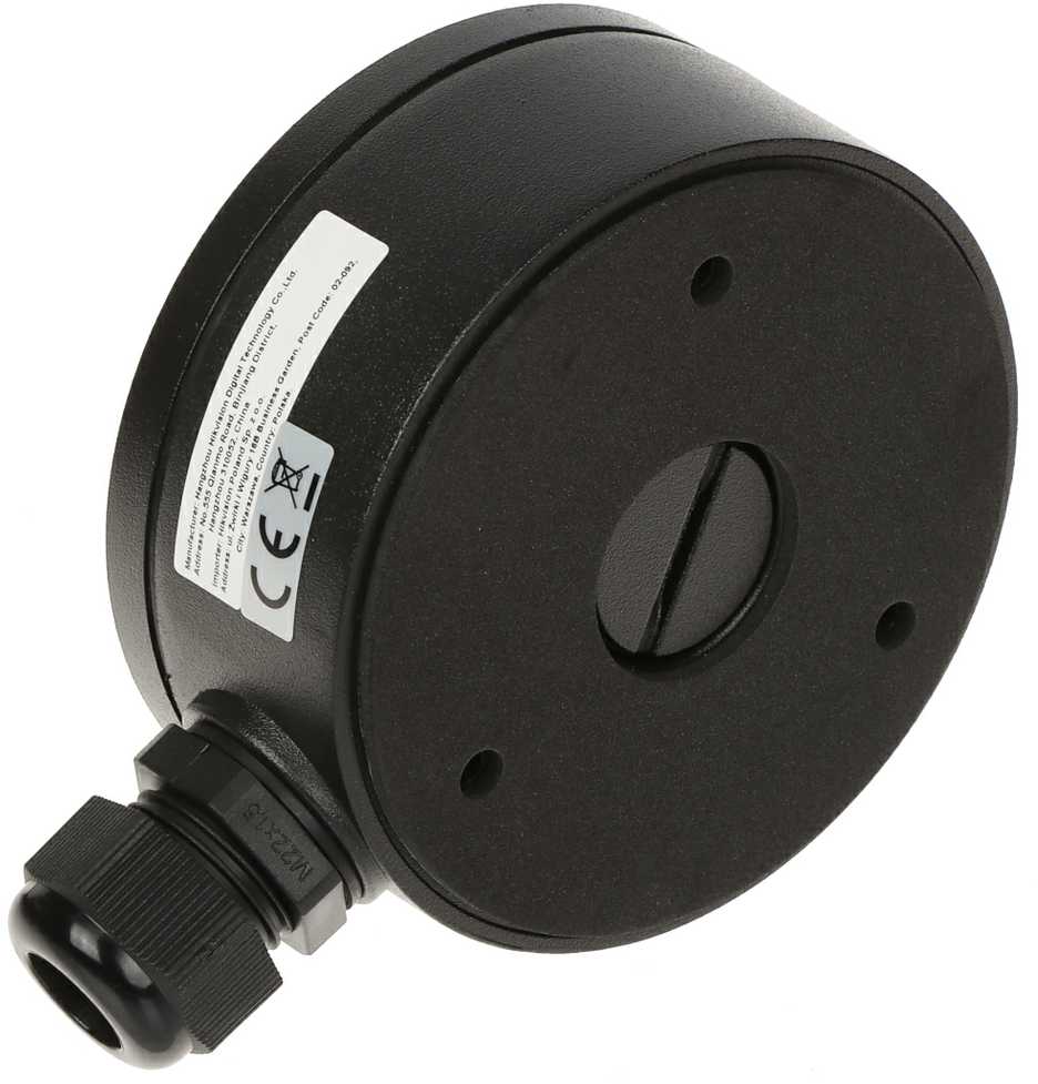 Montavimo bazė Hikvision DS-1280ZJ-XS (JUODA)