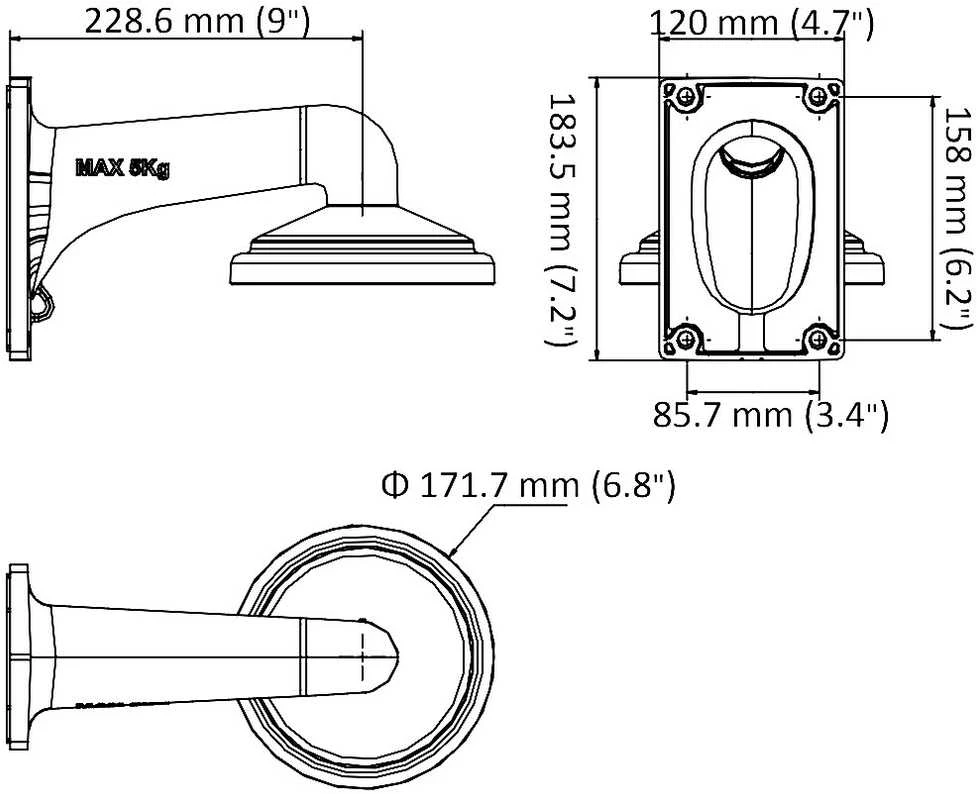 KAMEROS LAIKIKLIS DS-1605ZJ Hikvision