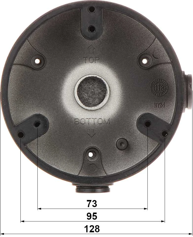 Dahua Papildoma montavimo bazė laidams PFA137-B juoda