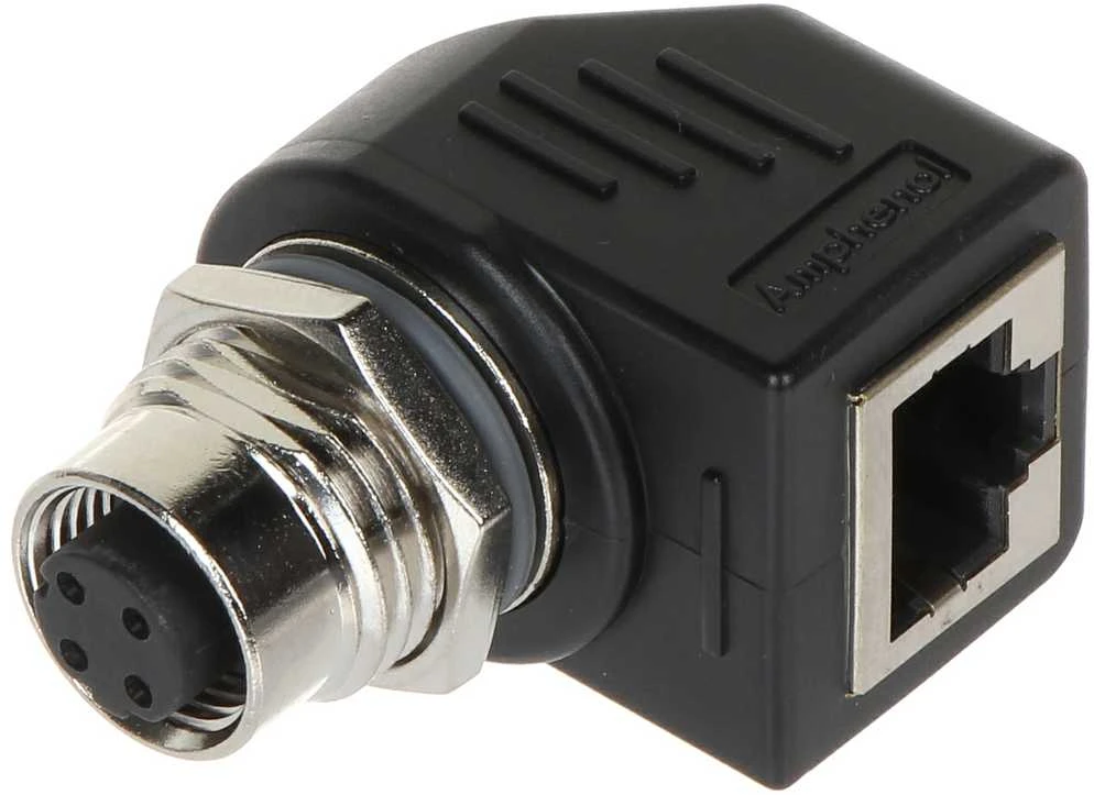 TST kampinis adapteris M12 į RJ45