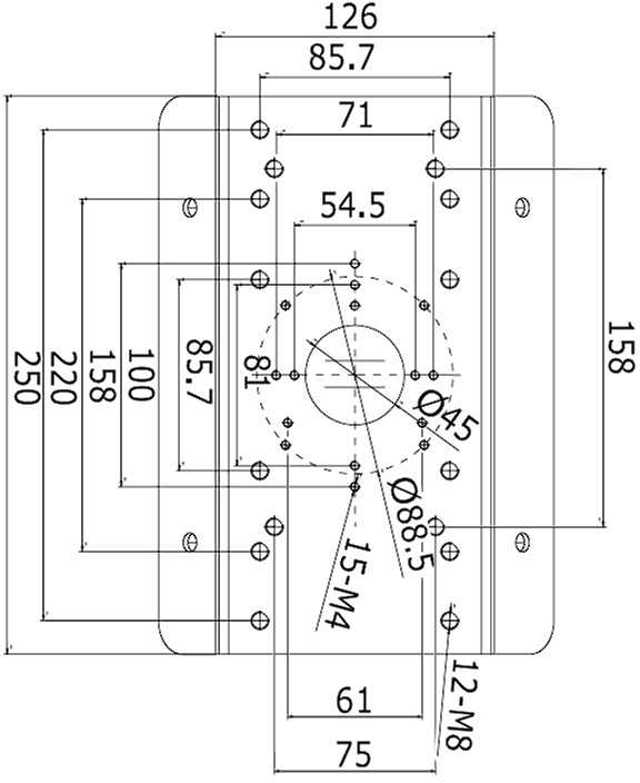 KAMPINIS KAMEROS LAIKIKLIS DS-1276ZJ Hikvision