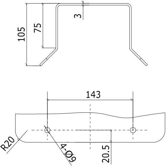 KAMPINIS KAMEROS LAIKIKLIS DS-1276ZJ Hikvision