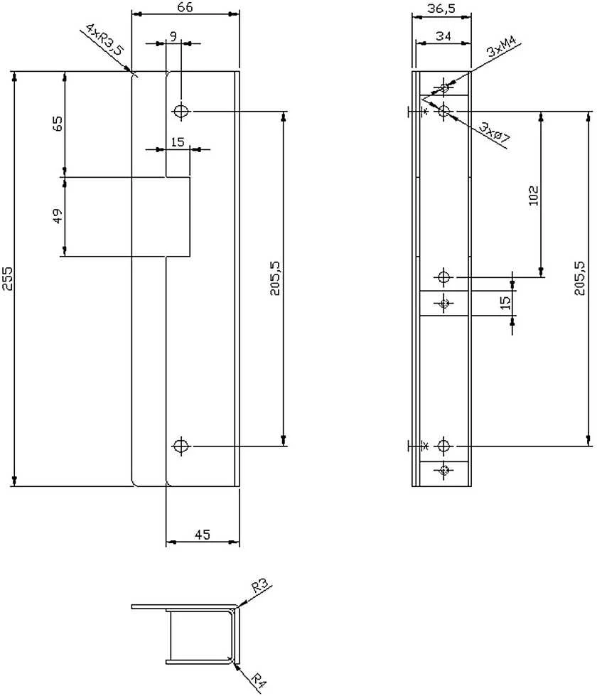 3M ELECTRIC STRIKE BOX R3-KAS.U-M