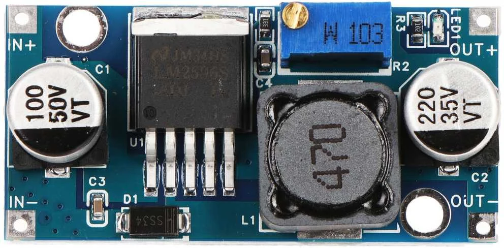 TST KEITIKLIO MODULIS PZD-LM2596-V2 DC/DC