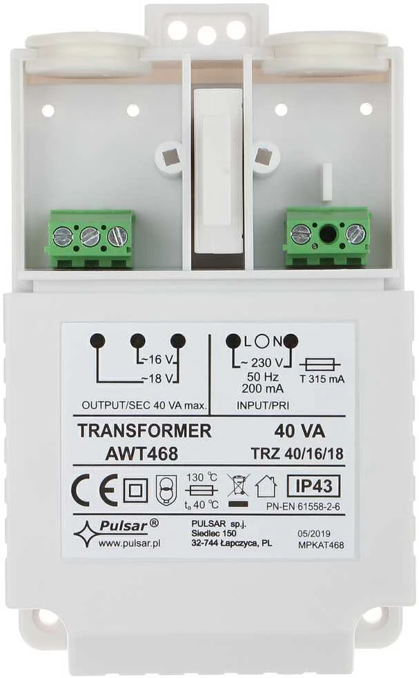KINTAMOSIOS SROVĖS MAITINIMO ADAPTERIS AWT-468 PULSAR